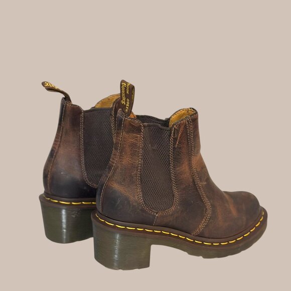 Dr. Martens Cadence Chelsea Boots | Tan Leather | US 5 | Excellent - Picture 3 of 9